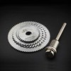 6 PCS Rotary Drill Saw Blades, Steel Saw Disc Wheel