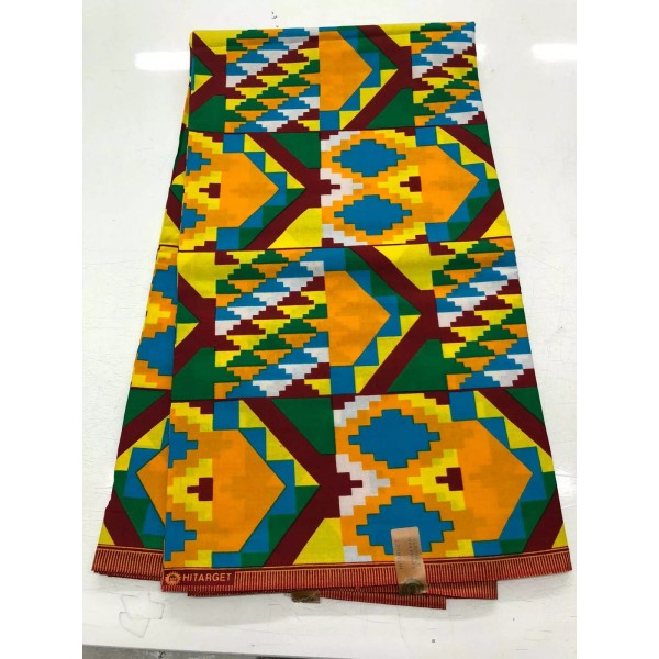 Unbranded Sell by 2 yards Kente Print , Ankara Wax