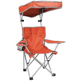 Plexon Assorted Kid’s Folding Chair with Canopy – Children’s Outdoor Chair with Sunshade, Cup Holder & Storage Bag – Random Color Received