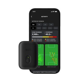 Soccerbee-Pro2 - GPS Tracker and Vest for Tracking Activities of Outdoor Sports Athletes Such as Soccer, Football, Rugby, Hockey, and Lacrosse (Extra Large)