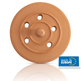 Tureks Pottery Diameter 22 cm Dolma Kapağı/Taşı/Cover Made of Clay for Weighting Down