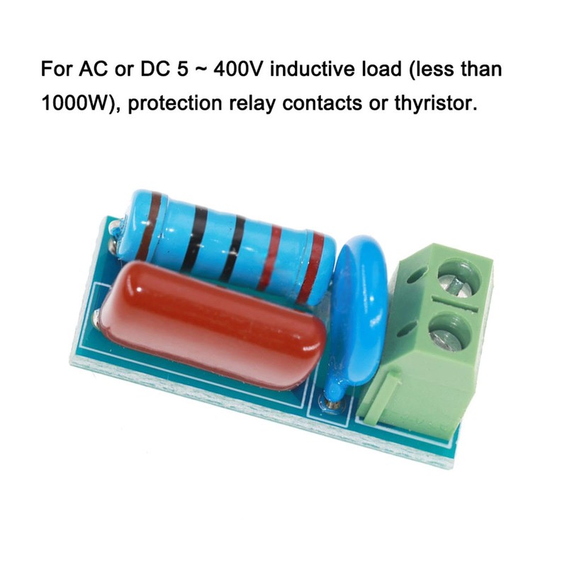 5Pcs Circuit Electromagnetic Anti-Interference Modules RC Snubber/Absorption Circuit Module for