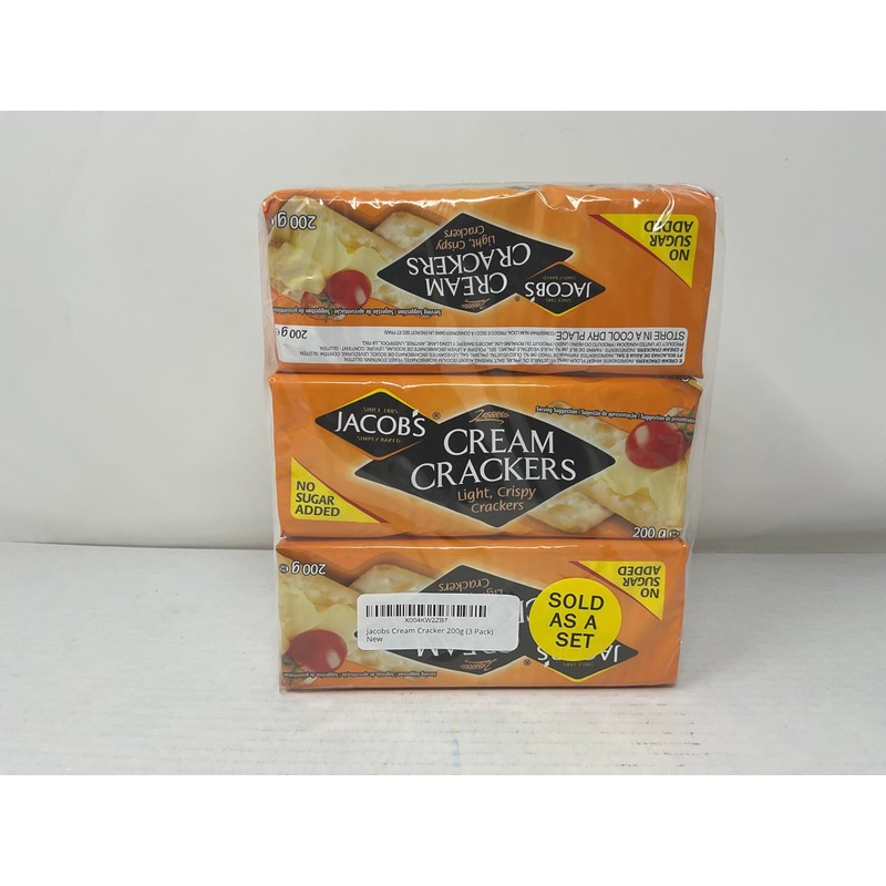 Jacobs Cream Cracker 200g (3 Pack)