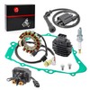 Magneto Stator Rectifier Ignition Coil Relay Gasket kit Compatible with