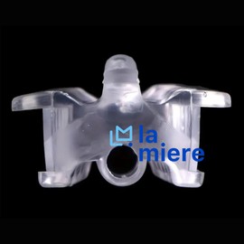 6P Dental Silicone Mouth Props for Adults and Kids, Clear Large