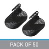 SSWBasics Black Scarf Hanger - Pack of 50