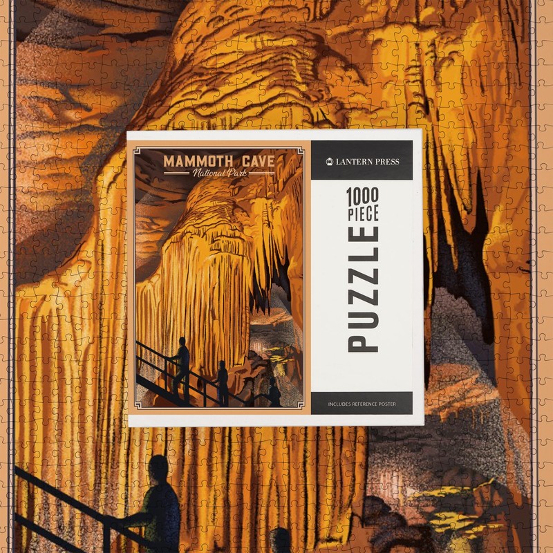 Lantern Press 1000 Piece Jigsaw Puzzle, Mammoth Cave National Park,