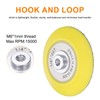 sourcing map 3 Inch Hook and Loop Sanding Disc Pads