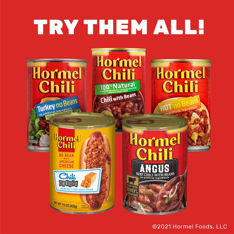Hormel Chili, with Beans 38 oz