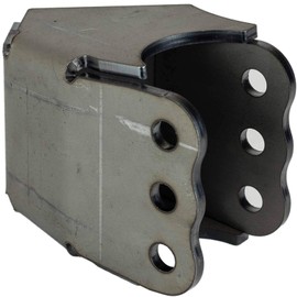 RuffStuff Specialties Adjustable 30 Degree 3 Link and 4 Link Suspension Upper Frame Mount Bracket for Control Arm Link