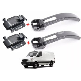 Aftermarket Products 2x FOR MERCEDES SPRINTER W906 2007-2018 Rear Door Check Strap Stopper 9067600428