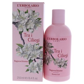LErbolario Tra i Ciliegi Shower Gel For Unisex 8.4 oz Shower Gel