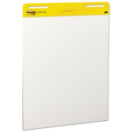 Post-it 559 Self-Stick Easel Pads, Plain, 30 Shts, 25-Inch x30-Inch,2/CT, White
