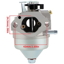 HUSWELL 16100-Z0Y-813 for Honda GCV190 GCV190LA Carburetor GCV190A Engine GCV 190 HRB217 HRX217K2 HRX217 Tune Up Kit Air Filter HRX217K4 HRX217K5 HRB217HXA Fuel Filter Lawn Mower Parts