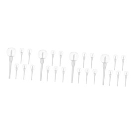 Ipetboom Plastic Lip Gloss Tubes Bulk Lollipop Shape Refillable Lip Gloss Bottles