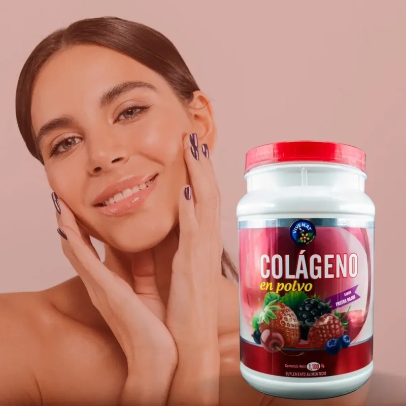 Colageno Frutos Rojos 1.100 Kg Tipo De Piel Normal