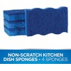 Dawn Ultra Non-Scratch Premium Scrubber Sponges, 4 Count