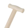 Rekord Spade Handle Made of Ash Wood with T-Shape, Total