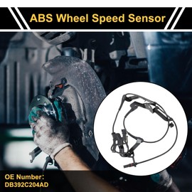 Partuto ABS Wheel Speed Sensor ABS Sensor Anti-lock Braking System Sensor No.DB392C204AD for Ford for Ranger 2015-2017 1 Pc Front Right