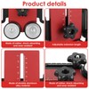 Abizarch Double Wheel Bearing Stock Roller Aluminum Alloy Woodworking Stock