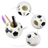 HAHAJAXG Creative Football Pen Holder Desktop Soccer Shape Style Design