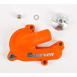Boyesen WPK-44AO Supercooler Water Pump Cover and Impeller Kit, Orange