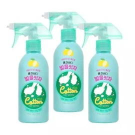 On The Body [셀러허브][온더바디] 발을씻자 코튼 풋샴푸 프레쉬 레몬민트 385ml 3개 (S11401143) Cotton Foot Shampoo Fresh Lemon Mint 385ml 3pcs [Single]