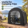 Portable Outdoor Bike Storage Tent, 210D Oxford Cloth Bicycle &
