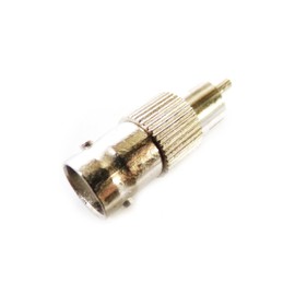 Digiwave Electronics Cable Connector BNC Female to RCA Male Adaptor (10pcs/PK), Silver (DGA63099)