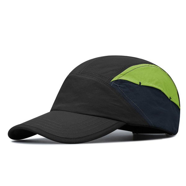 CLAPE Waterproof 5 Panel Cap Men's Quick-Drying Breathable Sports Cap