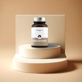 Yam Root Capsules High Dose 300 mg - Vegan Mexican Wild Yam Extract Support for Women, Women Power of VitaminFuchs