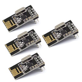 Hailege 4pcs NRF24L01+ 2.4G Wireless Transceiver Module Wireless Transceiver Radio Transceiver Module RF PI ARM Wireless Model 200M