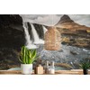Decorasian Boho Rattan Lampshade - Basket Lampshade for Pendant Light