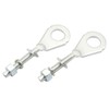 XQSMWF 2x Dia Hole Rear Chain Axle Adjuster Tensione Compatible