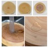 [Cypress] Annual Ring Natural Single Piece Cutting Board, Cooking Plate