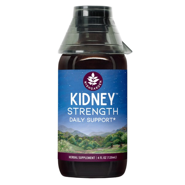 WishGarden Herbs Kidney Strength - Plant-Based Kidney Support Supplement with Buchu Leaf & Cornsilk Supports Kidney Health, Kidney Cleanse, Detox, Promotes Healthy Urinary Tract Health Function, 4oz