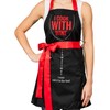 diVinto Woman Cooking Apron with Stopper and Pockets, BBQ apron,
