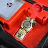 AQJ Pair Car Battery Terminal Connectors Universal Positive Negative Wire