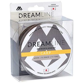 Mikado Dreamline Carp Carp 0.30 mm - 0.40 mm / 600 m Fishing Line Feeder Line Monofilament Top (0.33 mm/10.51 kg/600 m)