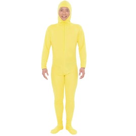 Pure Full Body Spandex Suit, Except for the Hands and Face, Size: L, Color: Red