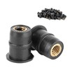 M5 Rubber Nuts, 5 mm Metric Motorcycle Windshields Mounting Nut