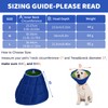 kissral Collar for Dogs, Adjustable Protective Collar, Lightweight Cone Collars,