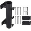 YZZHAJ Patio Umbrella Holder, Heavy Duty Adjustable Metal Sun Umbrella