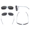 Eyekepper Frameless Bifocal Sunglasses Women Men Lightweight Rimless Bifocal Readers