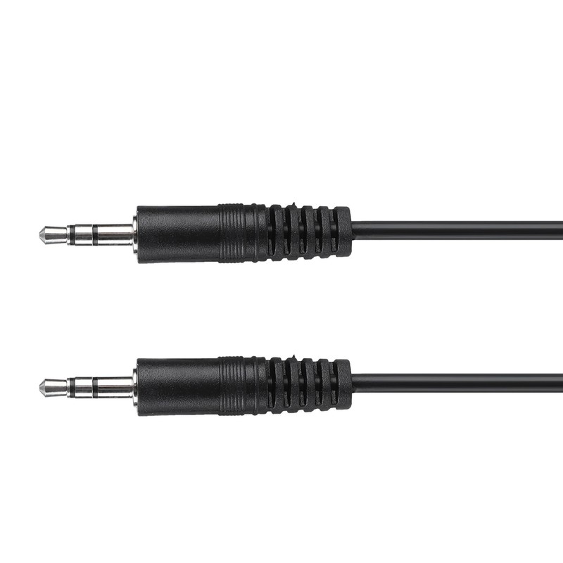 3.5mm Copper Male to Male Shielded Audio Cable for Speakers
