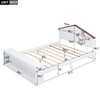 Harper & Bright Designs Full Size Platform Bed with Storage