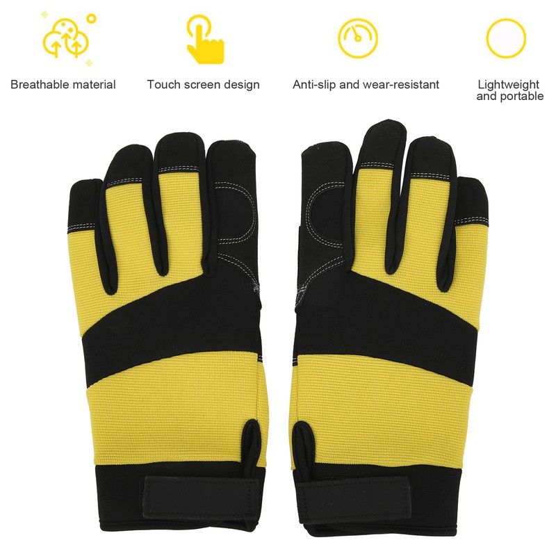 Outdoor Safety Gloves Protective AntiSlip Hand Wear for Climbing Hiking