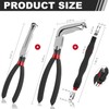 SecureElastic Electrical Disconnect Pliers 37980, Electrical Connector Separator 13120, 8in