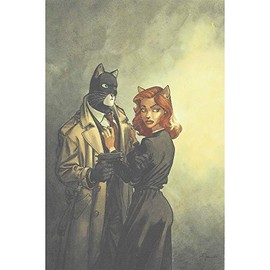 ZigZag Editions Postcard Blacksad, John and Natalia Willford (10x15cm)