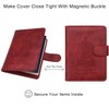 WALNEW RFID Blocking Passport Holder Travel Wallet Cover Case